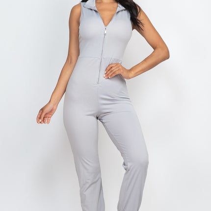 Zip Front Jumpsuit