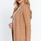 Long Slv Open Front Sweater Cardigan