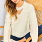 Chocker Neck Oversize Sweater