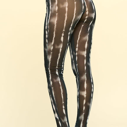 Sheer High Rise Leggings