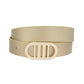 Modern Gridded Oval Standard Belt