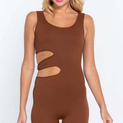 Suave Cut-out Seamless Romper