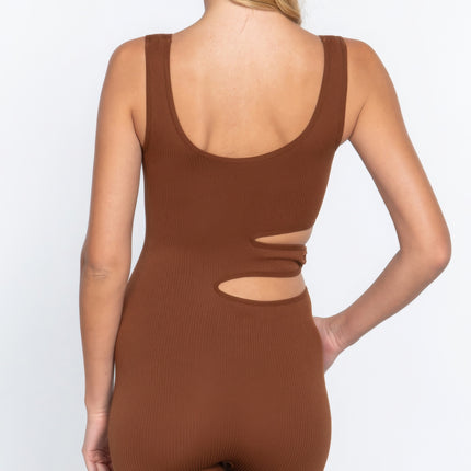 Suave Cut-out Seamless Romper