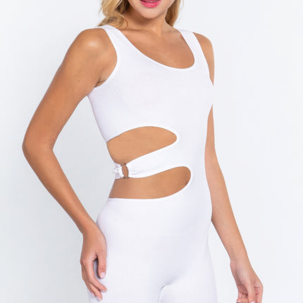 Suave Cut-out Seamless Romper