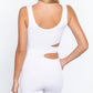 Suave Cut-out Seamless Romper