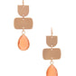 Teardrop Gem Multi Shape Dangle Earring