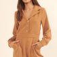 A Woven Corduroy Romper