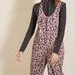 Animal/leopard Printed Jumpsuit