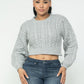 Cable Pullover Top