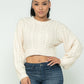 Cable Pullover Top