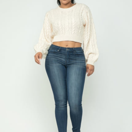 Cable Pullover Top