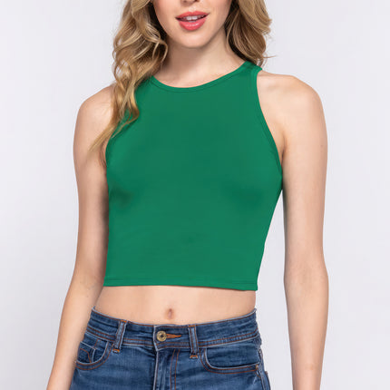 Halter Neck Crop Top