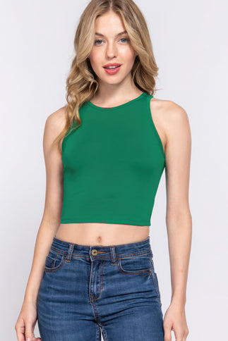 Halter Neck Crop Top