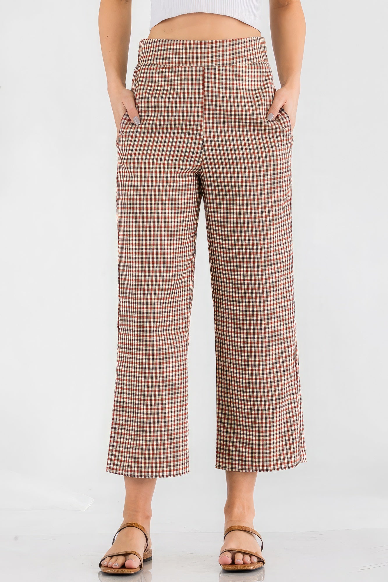 Chic High Waisted Pants