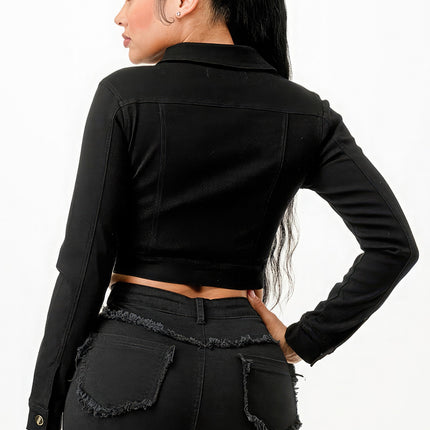 Super Stretchy Cropped Jacket