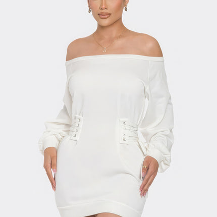 Off Shoulder Mini Dress