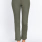 Cotton-span Twill Belted Long Pants