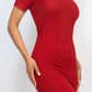 Ribbed Bodycon Midi Dress