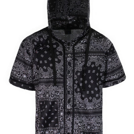 Hooded Bandana Baseball Jersey