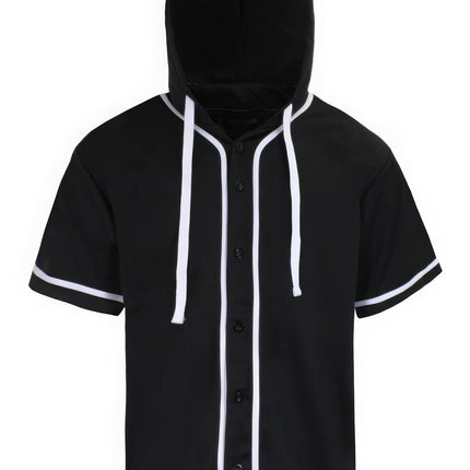 Hooded Baseball Jersey