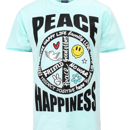 Peace Happiness T-shirts