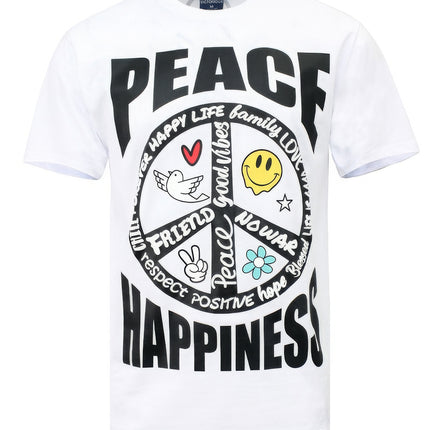 Peace Happiness T-shirts