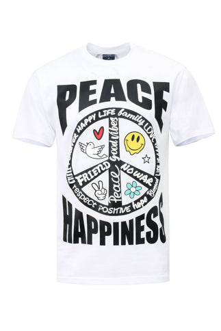 Peace Happiness T-shirts