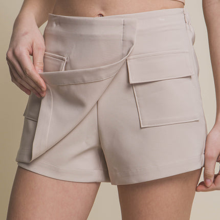 Vertigo Skorts With Cargo Pockets