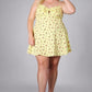 Plus Size Floral Fit And Flare Dress