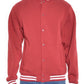 Men's Fleece Snap Button Varsity Jacket