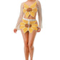 Crochet Skirt Set Sunflower