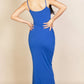 Ribbed Mermaid Hem Camisole Maxi Dress