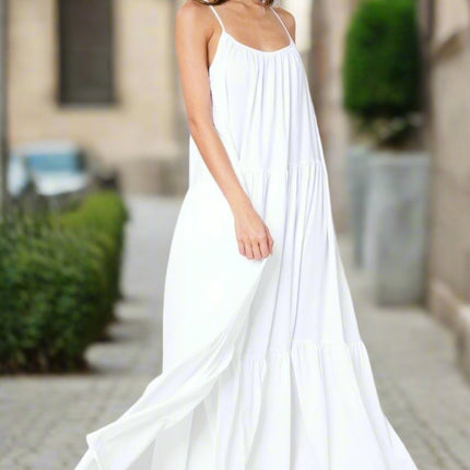 Maxi Sun Dress With Pockets