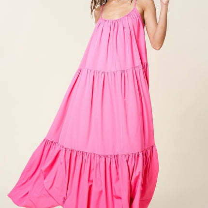 Maxi Sun Dress With Pockets