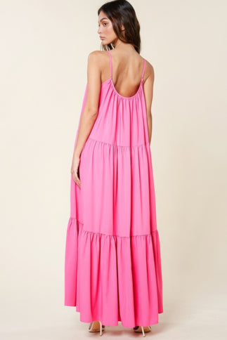 Maxi Sun Dress With Pockets