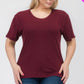 Plus Size Basic Short Sleeve T-shirt