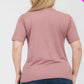 Plus Size Basic Short Sleeve T-shirt