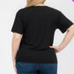 Plus Size Basic Short Sleeve T-shirt