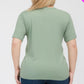 Plus Size Basic Short Sleeve T-shirt