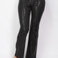 Sequined Fit & Flare Midrise Pants