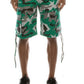 Men's Camo Belted Cargo Shorts