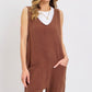 Mineral Washed Summer Jumpsuit