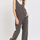 Mineral Washed Summer Jumpsuit