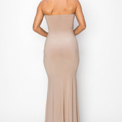 Glitter Ity Tube Maxi Dress