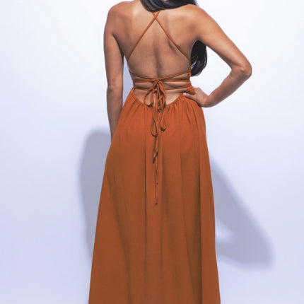 Side Slit Maxi Dress