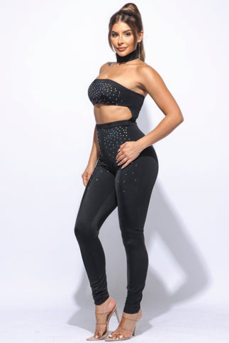 Chocker Tube Jumpsuit