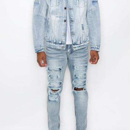 Diamond Denim Jacket