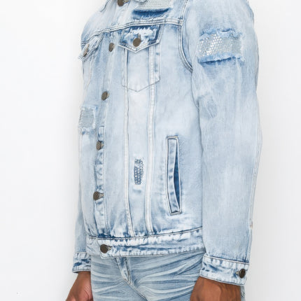 Diamond Denim Jacket