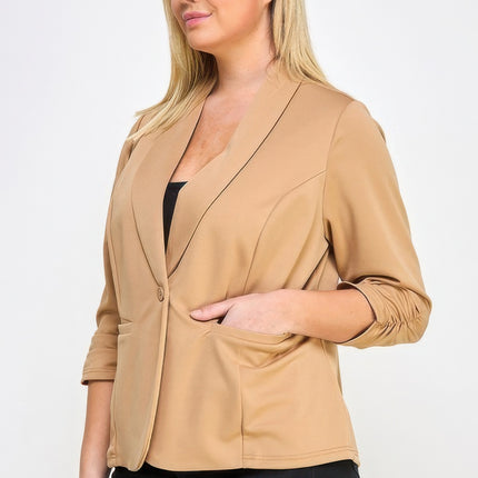 Techno Scuba Blazer W/pockets