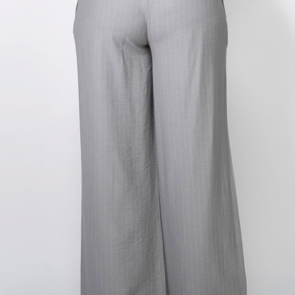 High-rise Stripe Wide Leg Pants